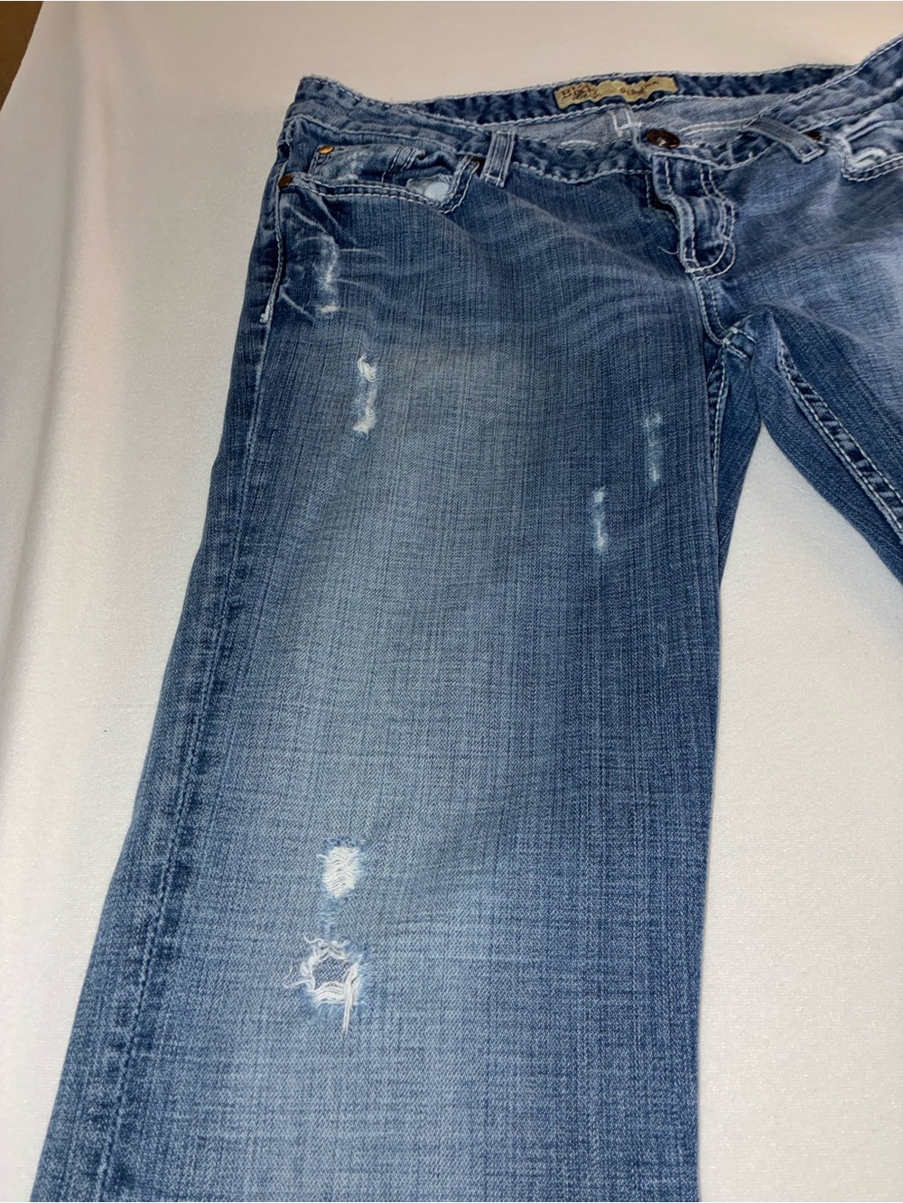 BKE Sabrina vintage lowrise Y2K jeans bootcut sz 29/35.5 - Picture 8 of 11